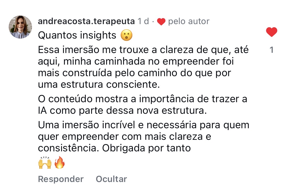 Depoimento Andrea Costa - andreacosta.terapeuta