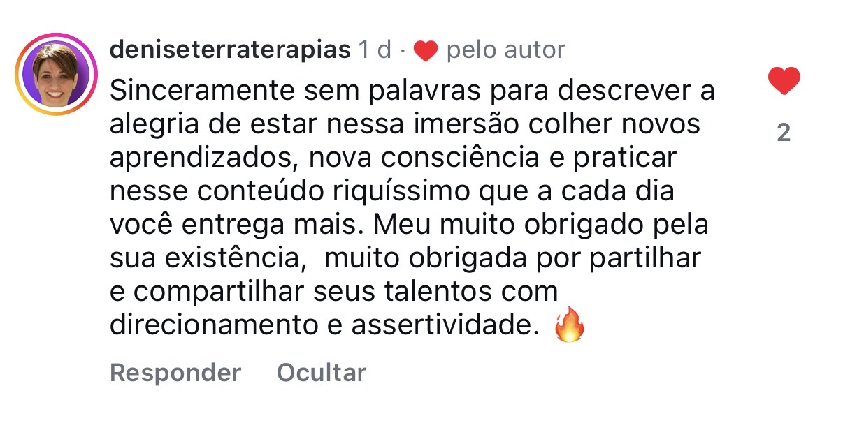 Depoimento Denise Terra - deniseterraterapias