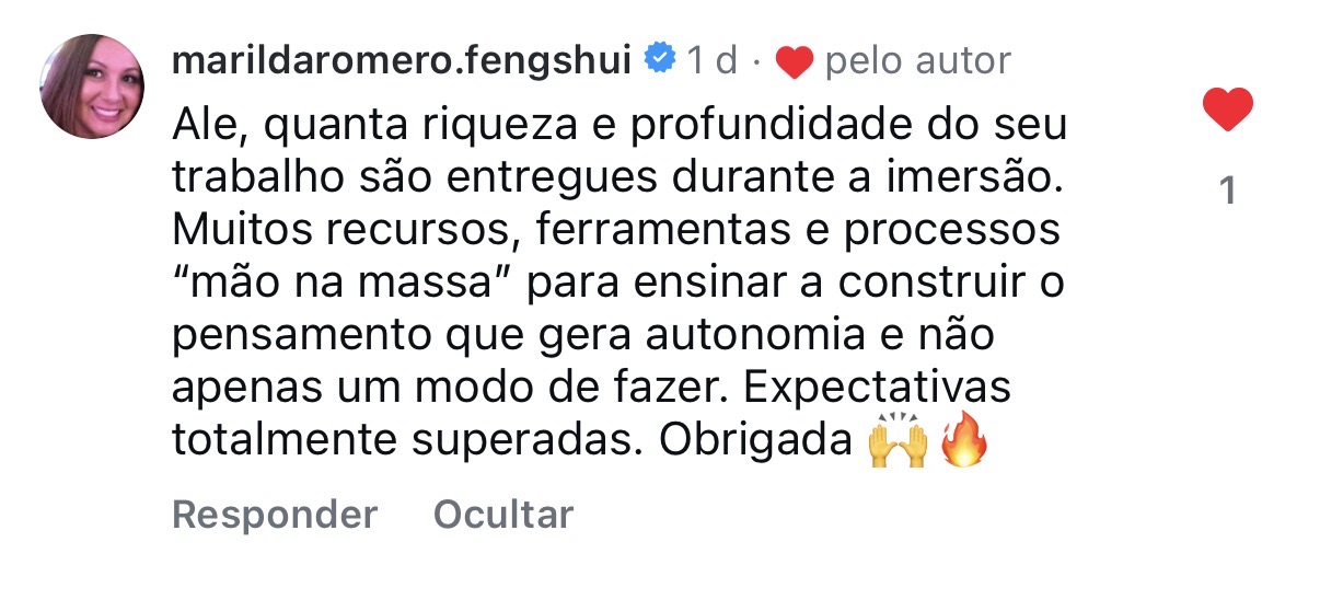 Depoimento Marilda - marildaromero.fengshui